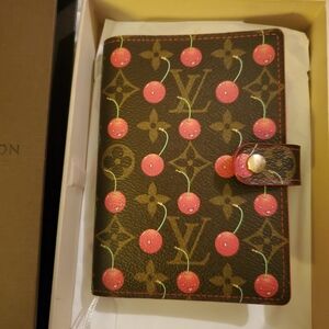 Authentic Louis Vuitton Monogram Cherry Agenda PM
